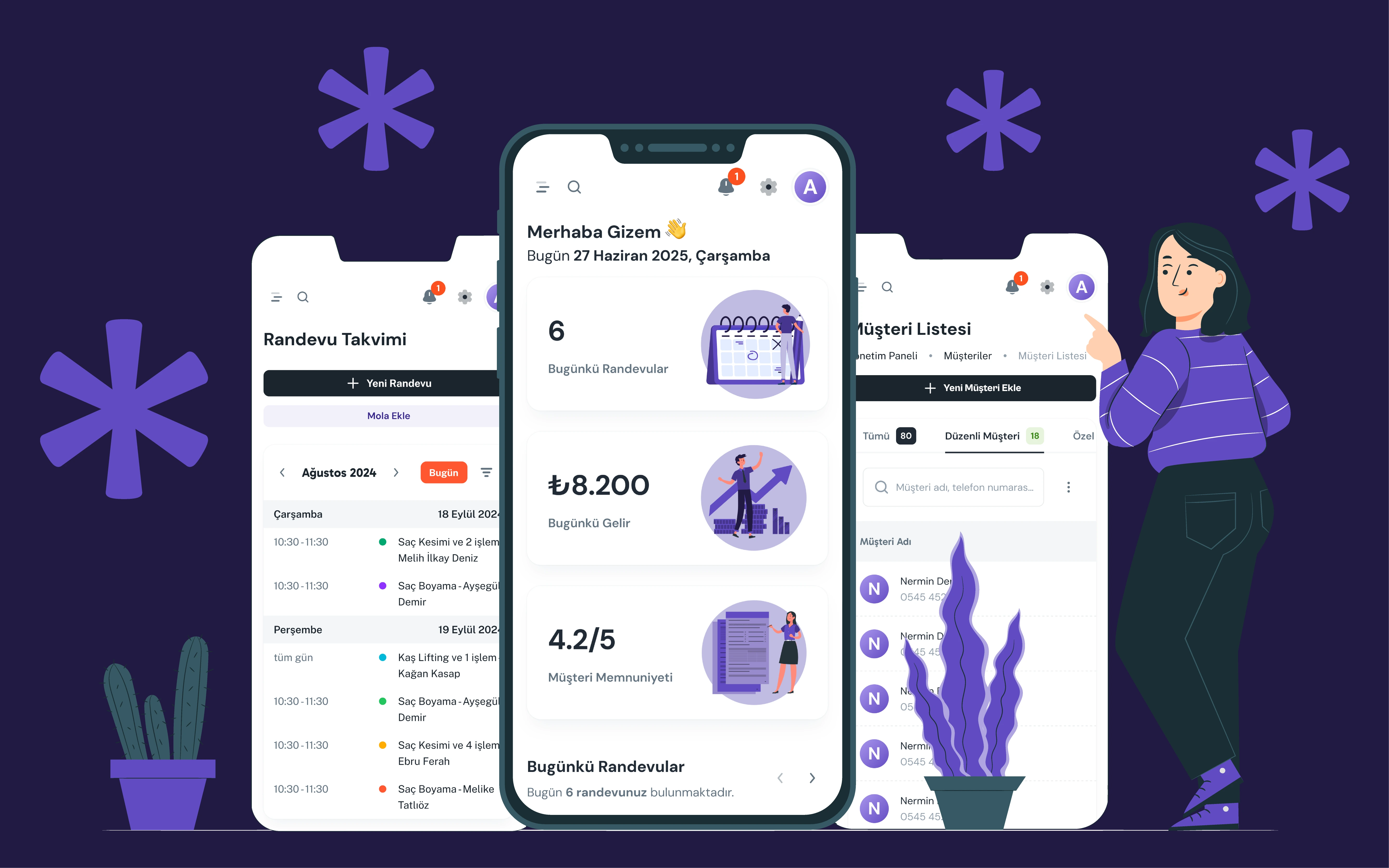 Zone landing page